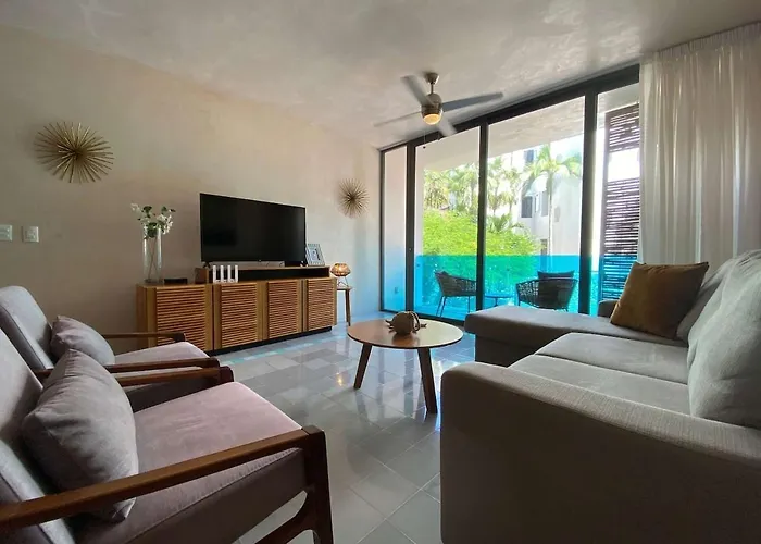 Sabor A Miel Duplex Near With Pool And Gym Playa del Carmen