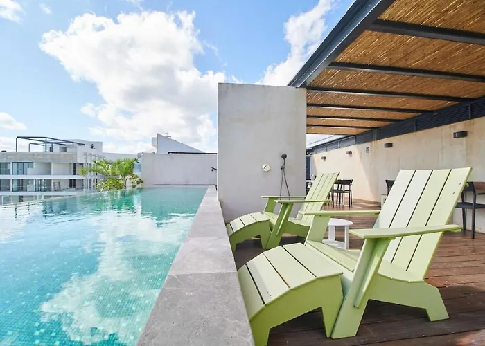 Sabor A Miel Duplex Near With Pool And Gym