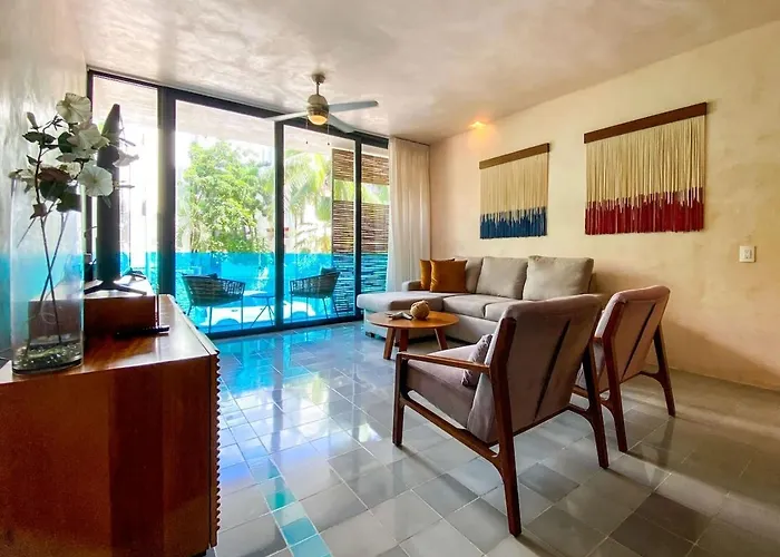 Sabor A Miel Duplex Near With Pool And Gym Apartment Playa del Carmen